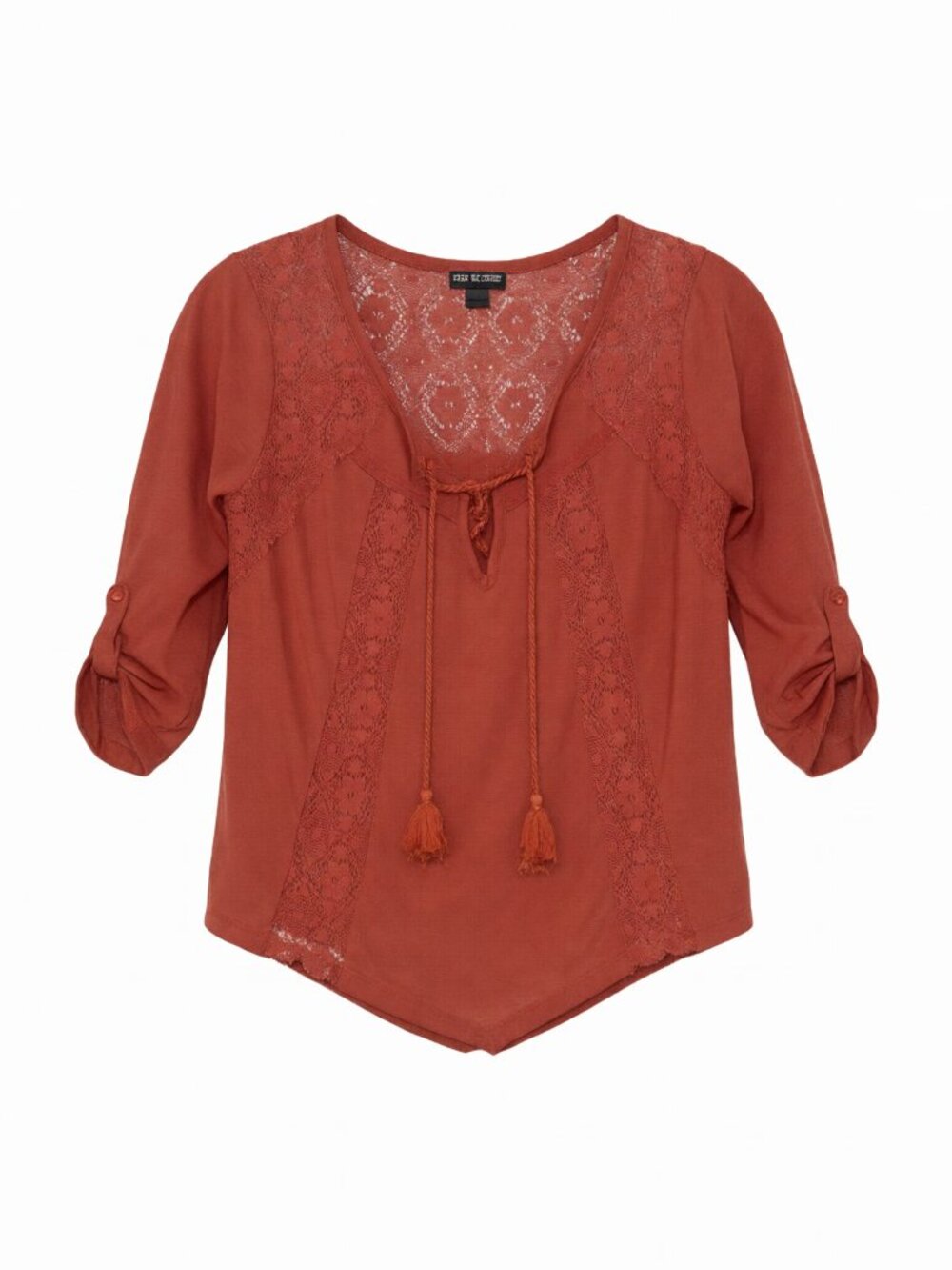 Joe Boxer Red Lace Top M